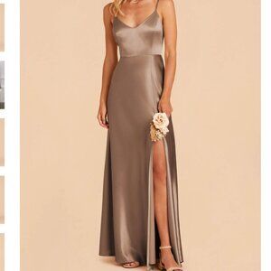 Birdy Grey- Jay Shiny Satin in Mocha